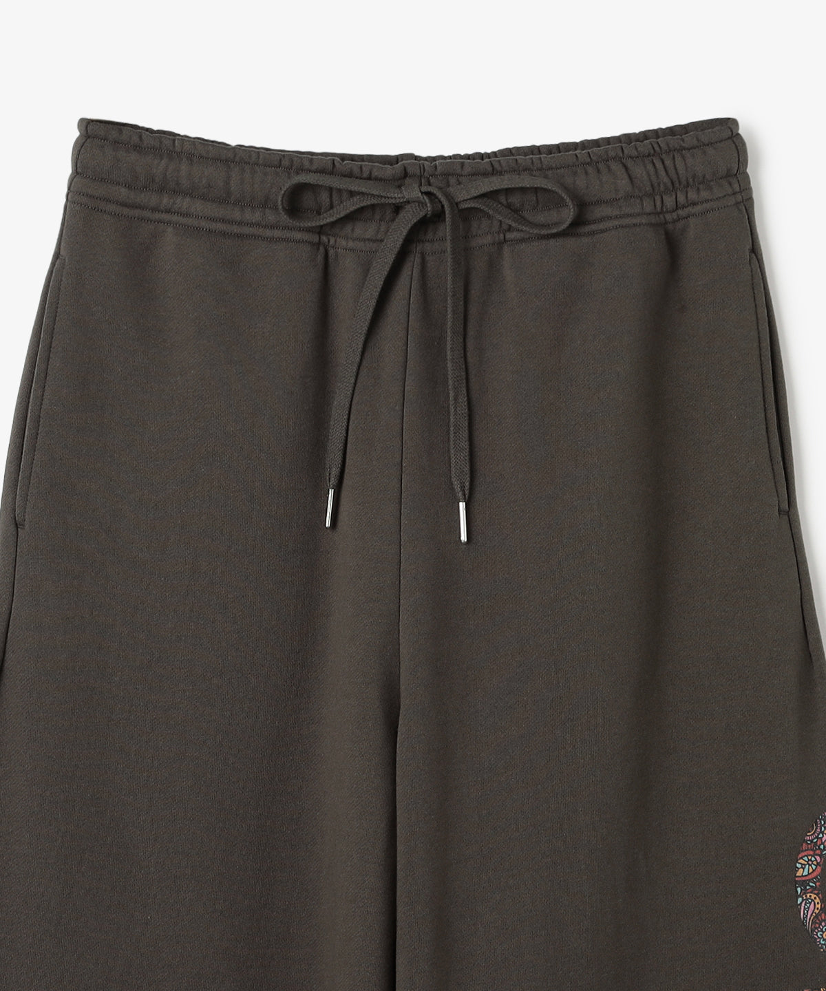 ２WAYセミワイドスウェットパンツ CHARCOAL