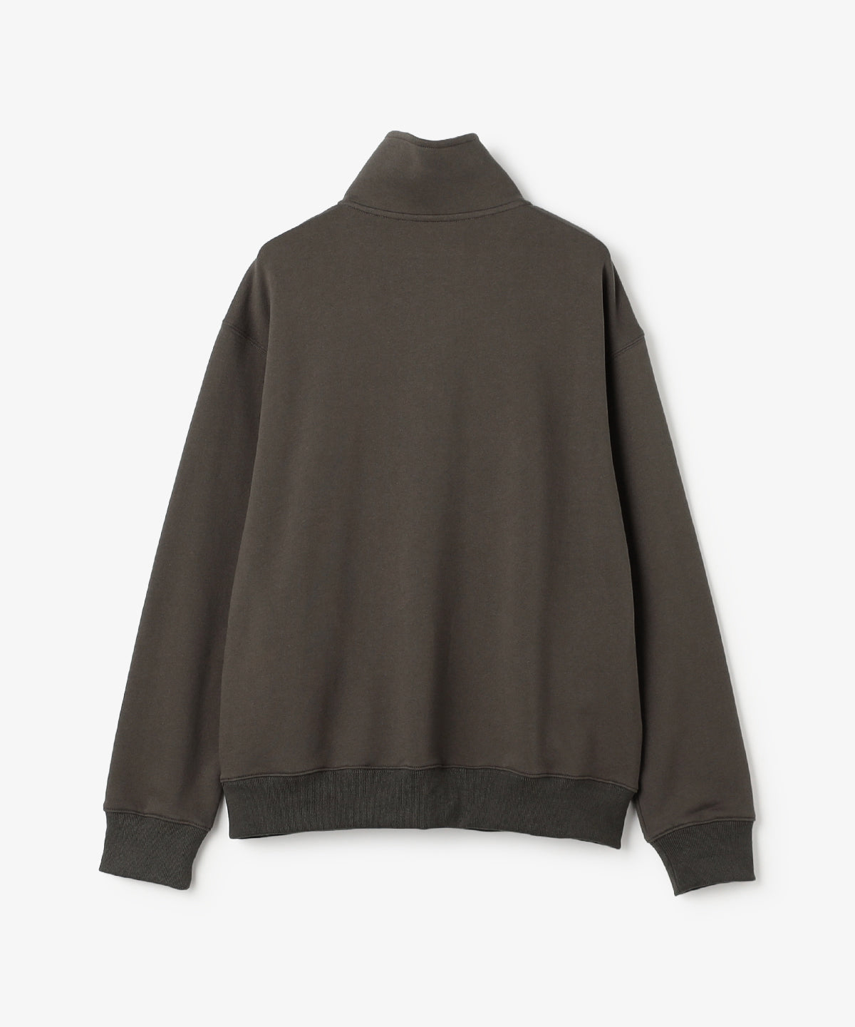 サークルロゴハーフＺＩＰスウェットトップス CHARCOAL