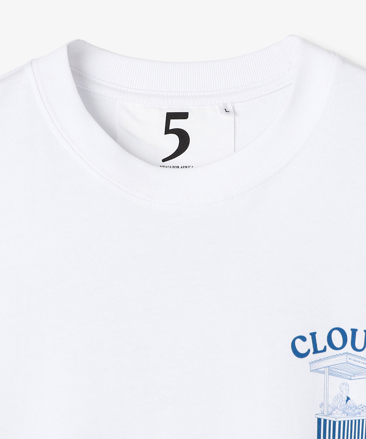 Long Sleeve T-Shirts GHANA MARKET WHITE