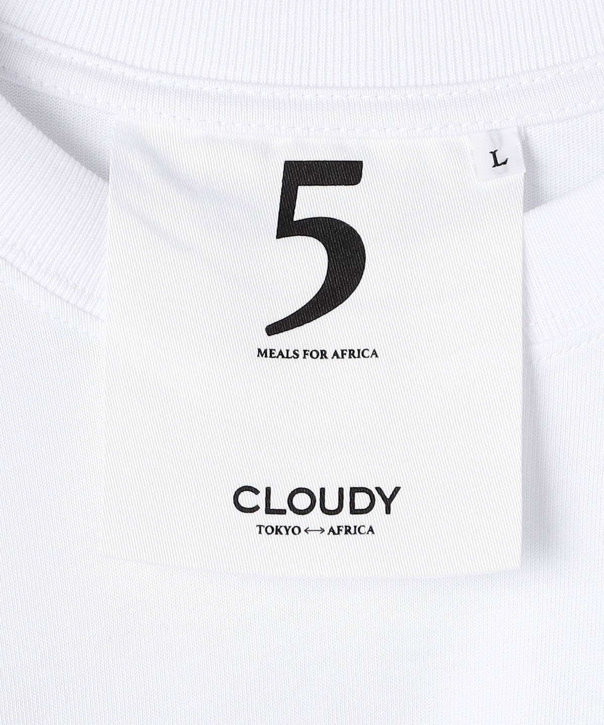 Long Sleeve T-Shirts GHANA MARKET WHITE