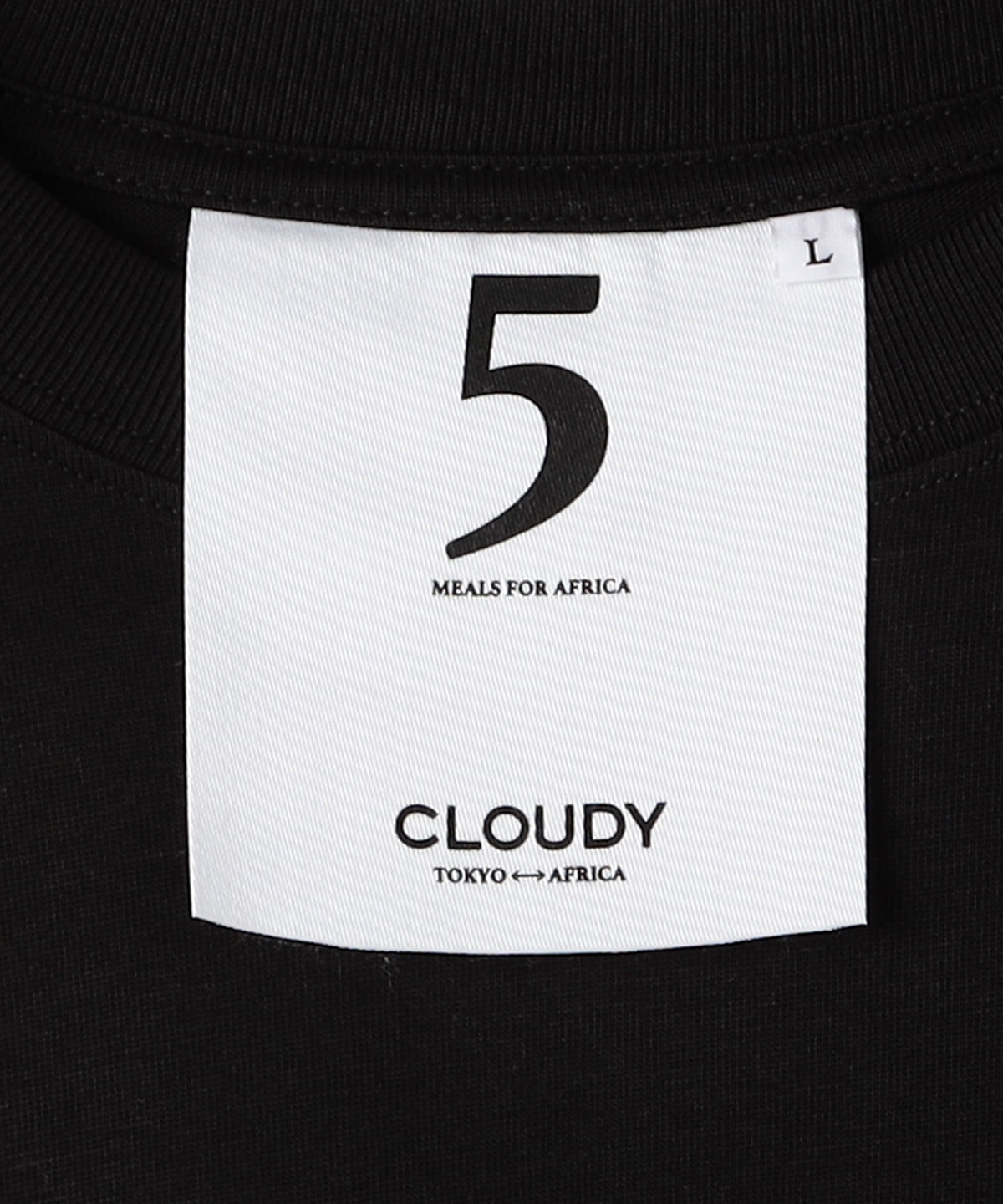 Long Sleeve T-Shirts GHANA MARKET BLACK