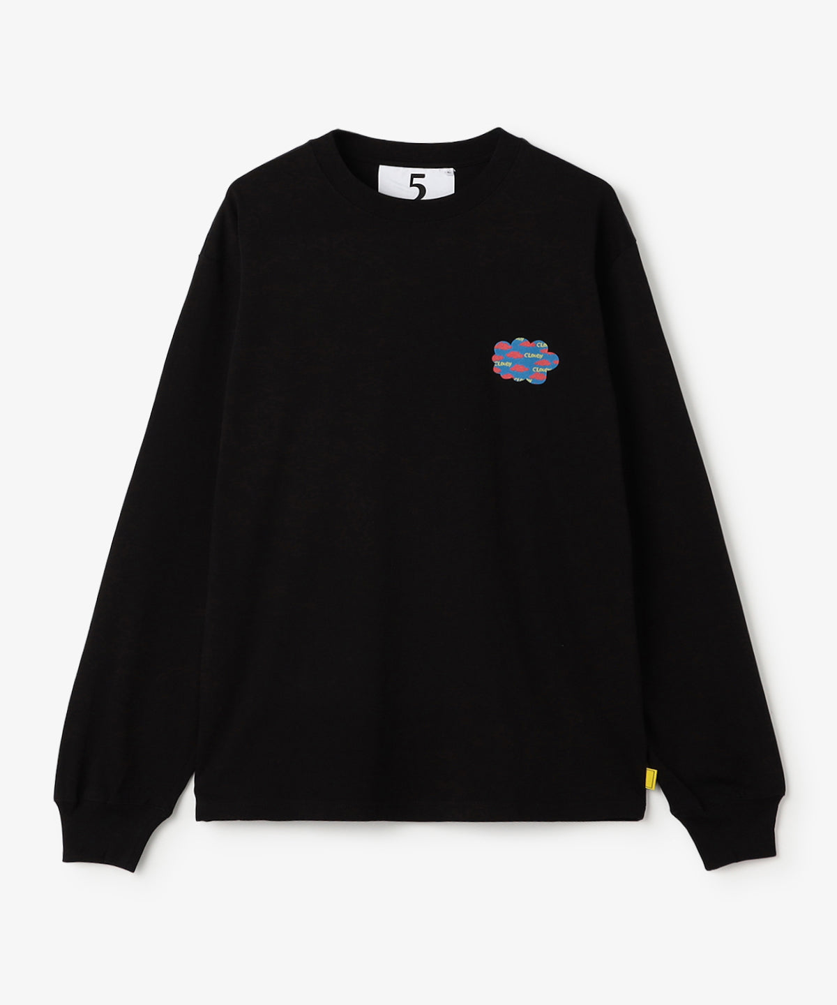Long Sleeve T-Shirts CLOUDY SKY BLACK
