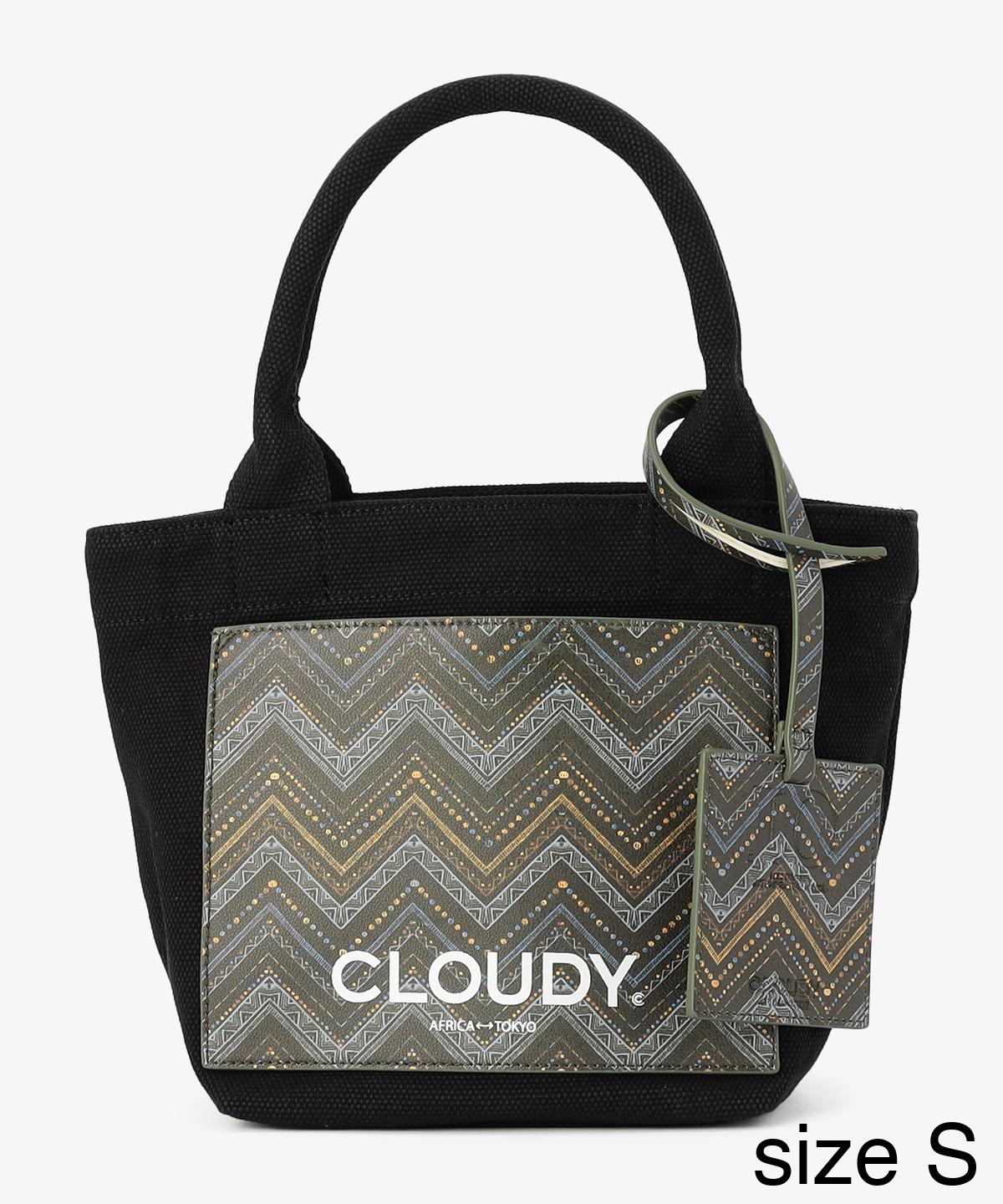 CLOUDY ボストンバッグ キャンバストートバッグ SAX（Mサイズ）