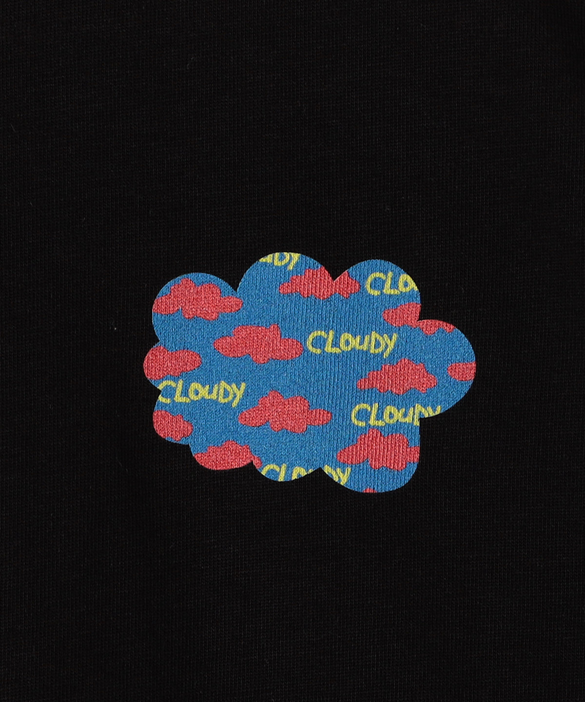 Long Sleeve T-Shirts CLOUDY SKY BLACK