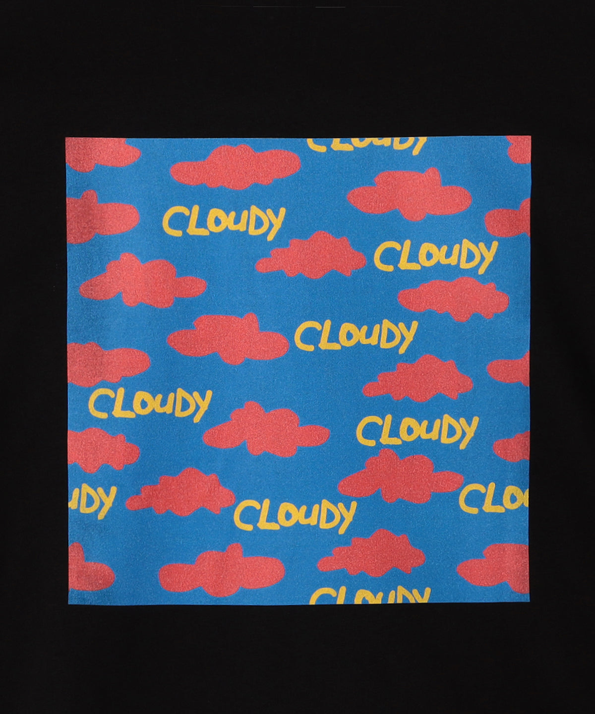 Long Sleeve T-Shirts CLOUDY SKY BLACK