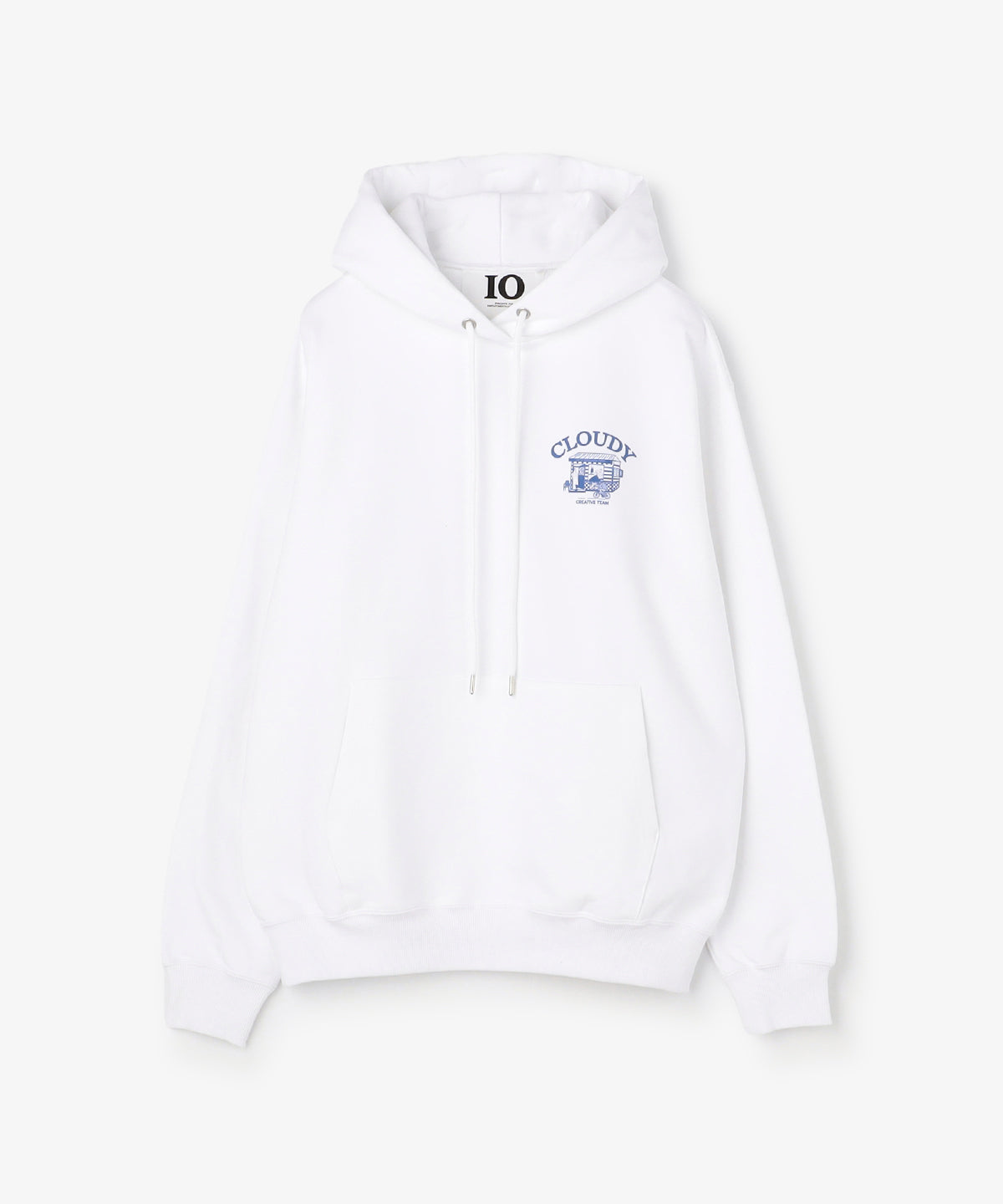 【予約：11月下旬発送予定】スウェットパーカー BARBER WHITE