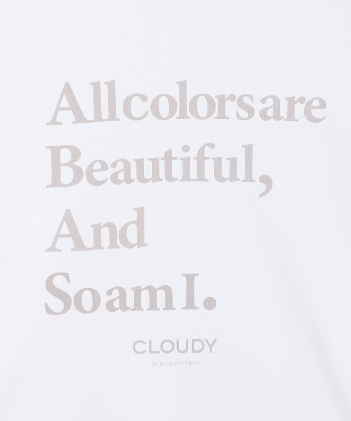Long Sleeve T-Shirts - ALL COLORS ARE BEAUTIFUL- WHITE