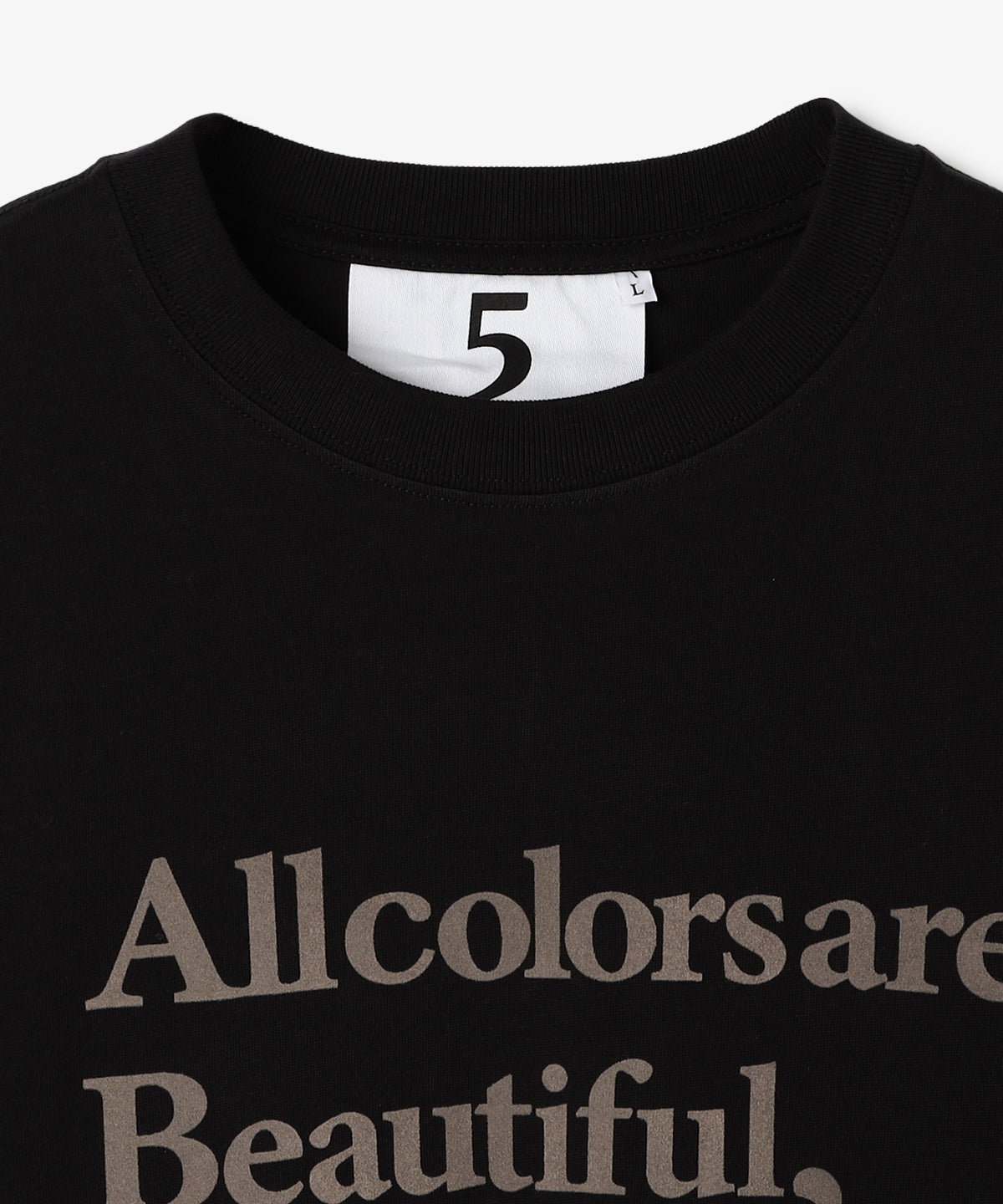 Long Sleeve T-Shirts - ALL COLORS ARE BEAUTIFUL- BLACK
