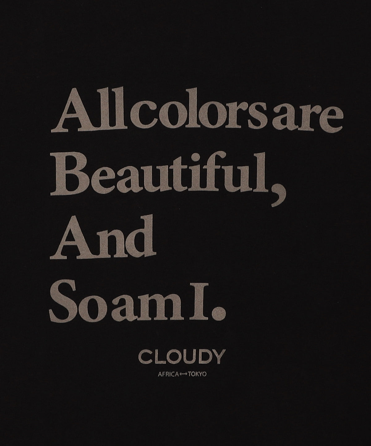 Long Sleeve T-Shirts - ALL COLORS ARE BEAUTIFUL- BLACK