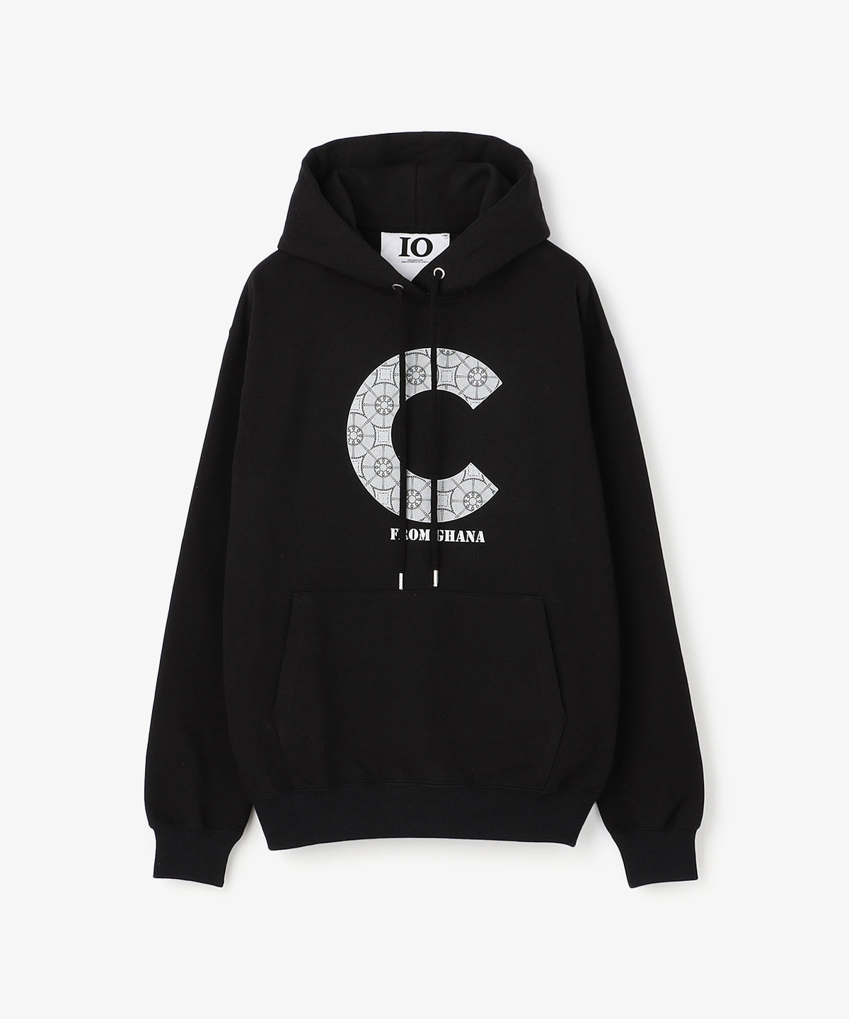 【予約：11月下旬発送予定】スウェットパーカー Textile C BLACK