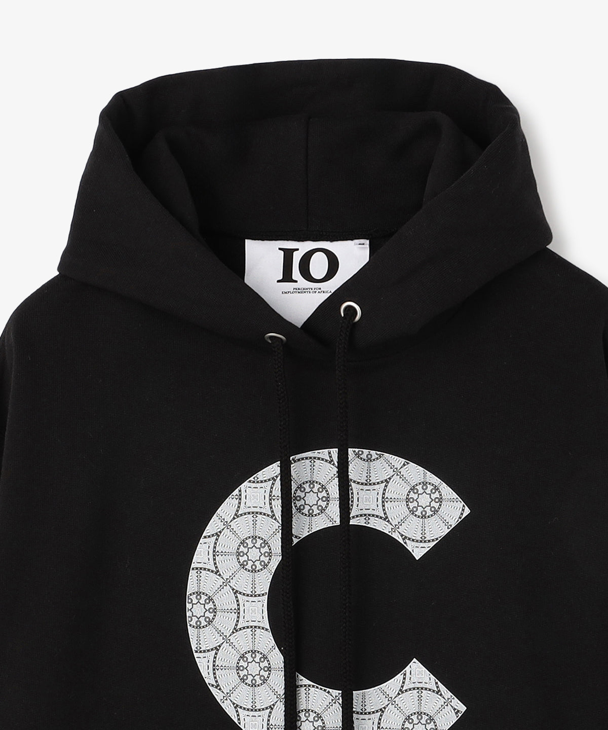 【予約：11月下旬発送予定】スウェットパーカー Textile C BLACK