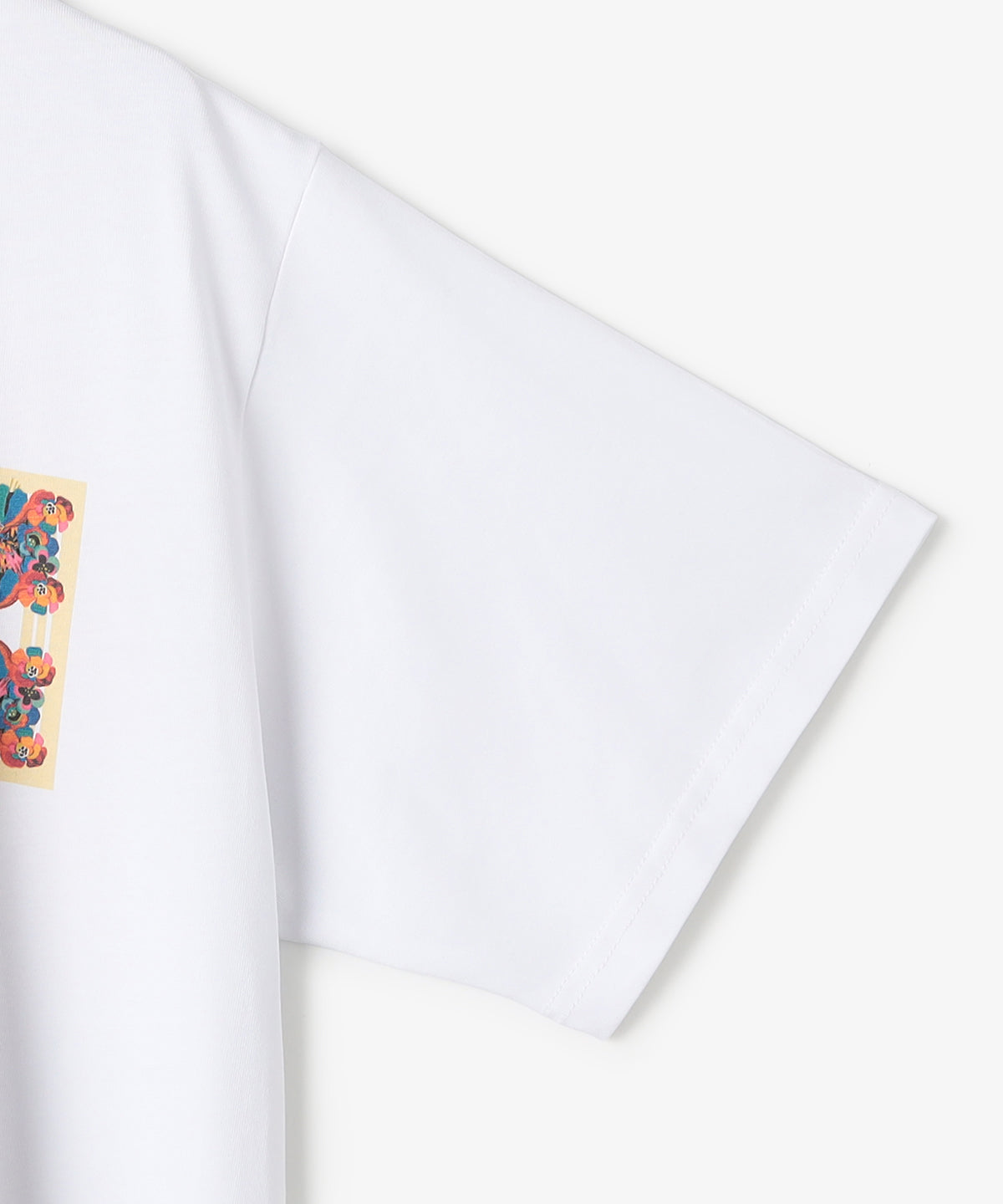 Lunch T-shirts HIBISCUS HOPE WHITE