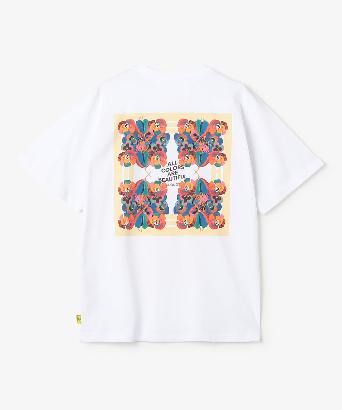 Lunch T-shirts HIBISCUS HOPE WHITE