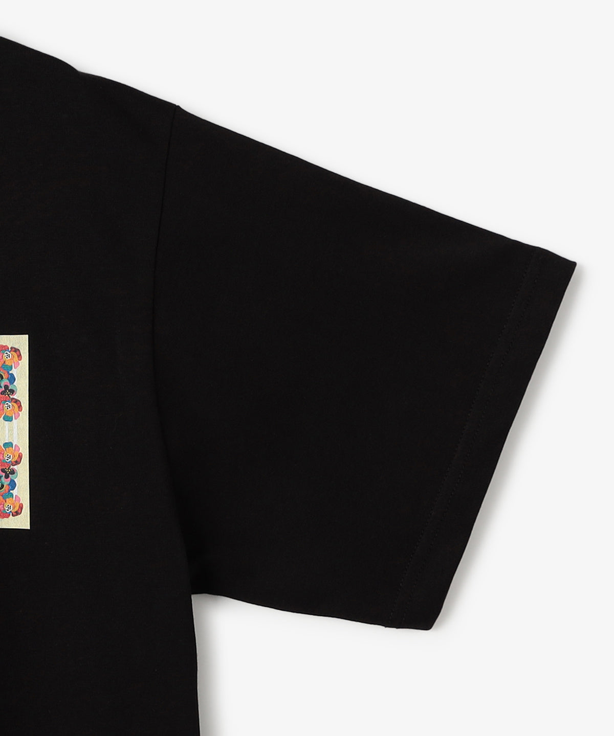 Lunch T-shirts HIBISCUS HOPE BLACK