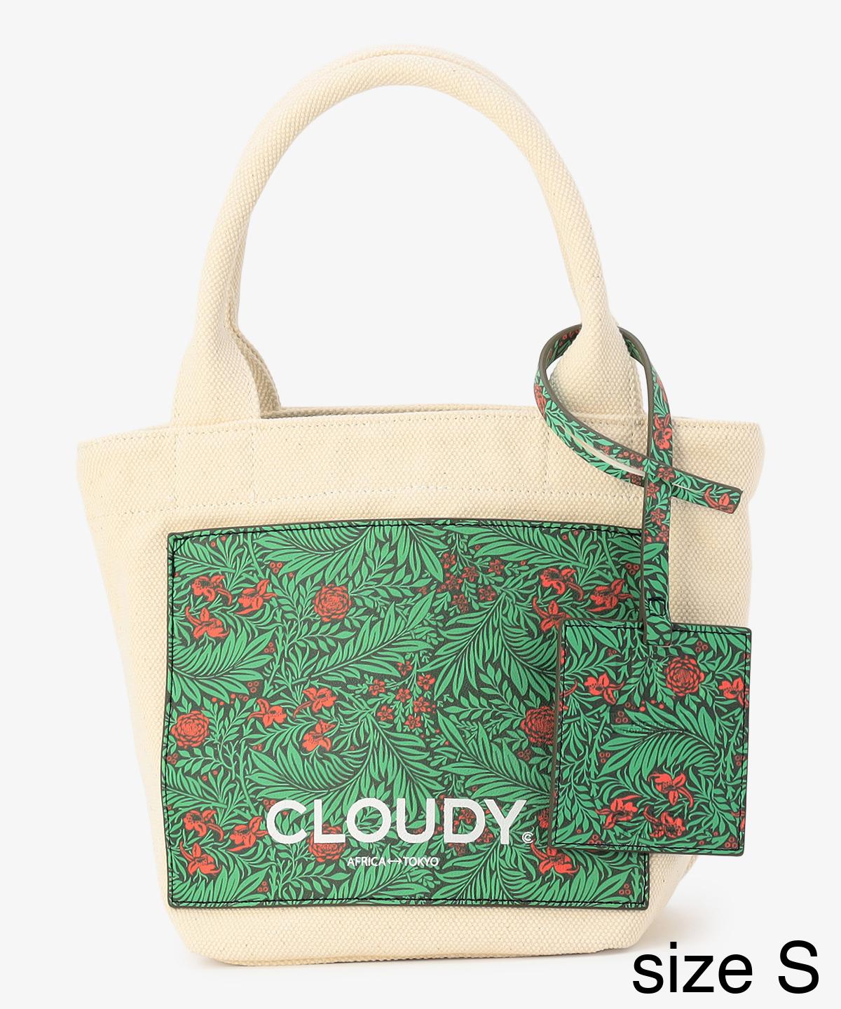 //クラウディ CLOUDY *Logo handle Eco fur Tote Bag(small)*トートバッグ手提げ肩掛け異素材(ba11-2402-15) CLOUDY TOKYO クラウディー ファーバッグ NEW ARRIVAL\u203c︎  \u2061 ・Logo