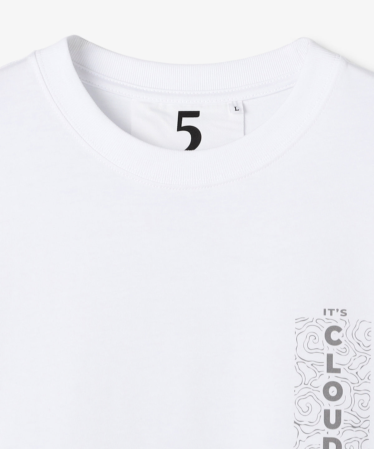 Lunch T-shirts AFRICAN FUTURE WHITE