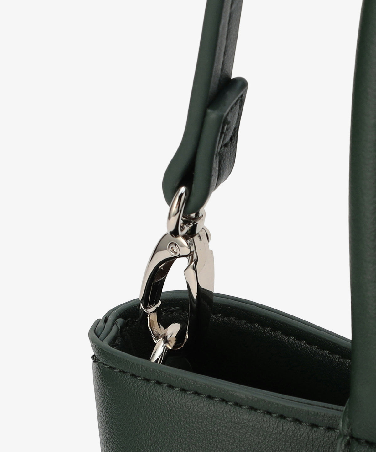 Bloom Leather ミニトート 〜With Algeria Charm〜 GREEN