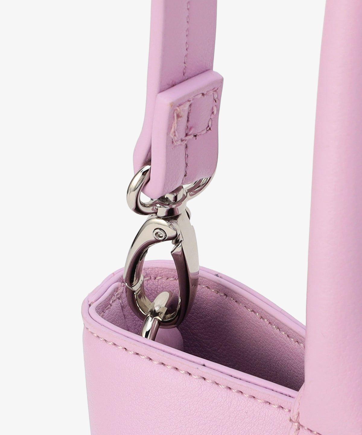 Bloom Leather ミニトート 〜With Algeria Charm〜 PURPLE