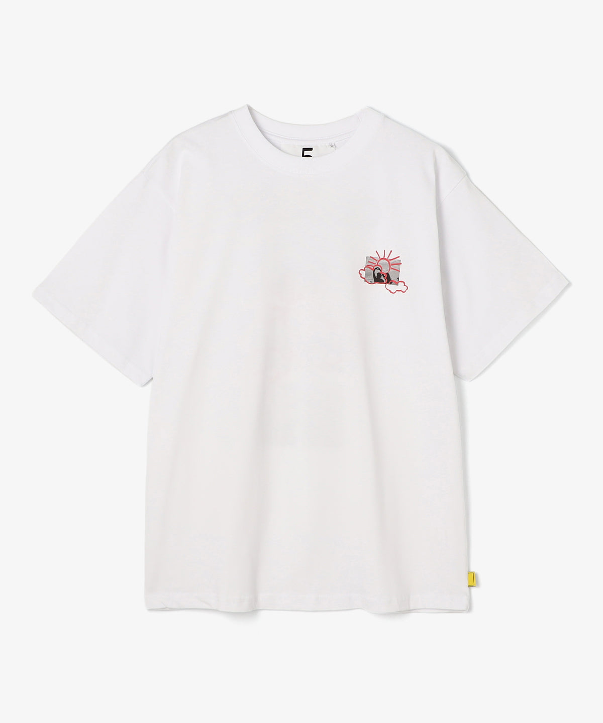 Lunch T-shirts OVER THE CLOUD WHITE
