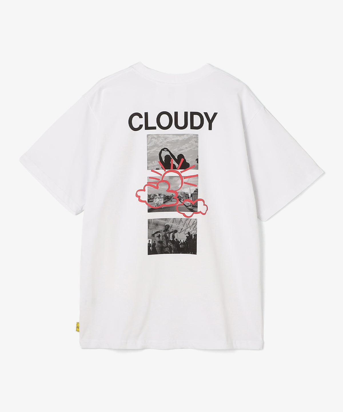 Lunch T-shirts OVER THE CLOUD WHITE