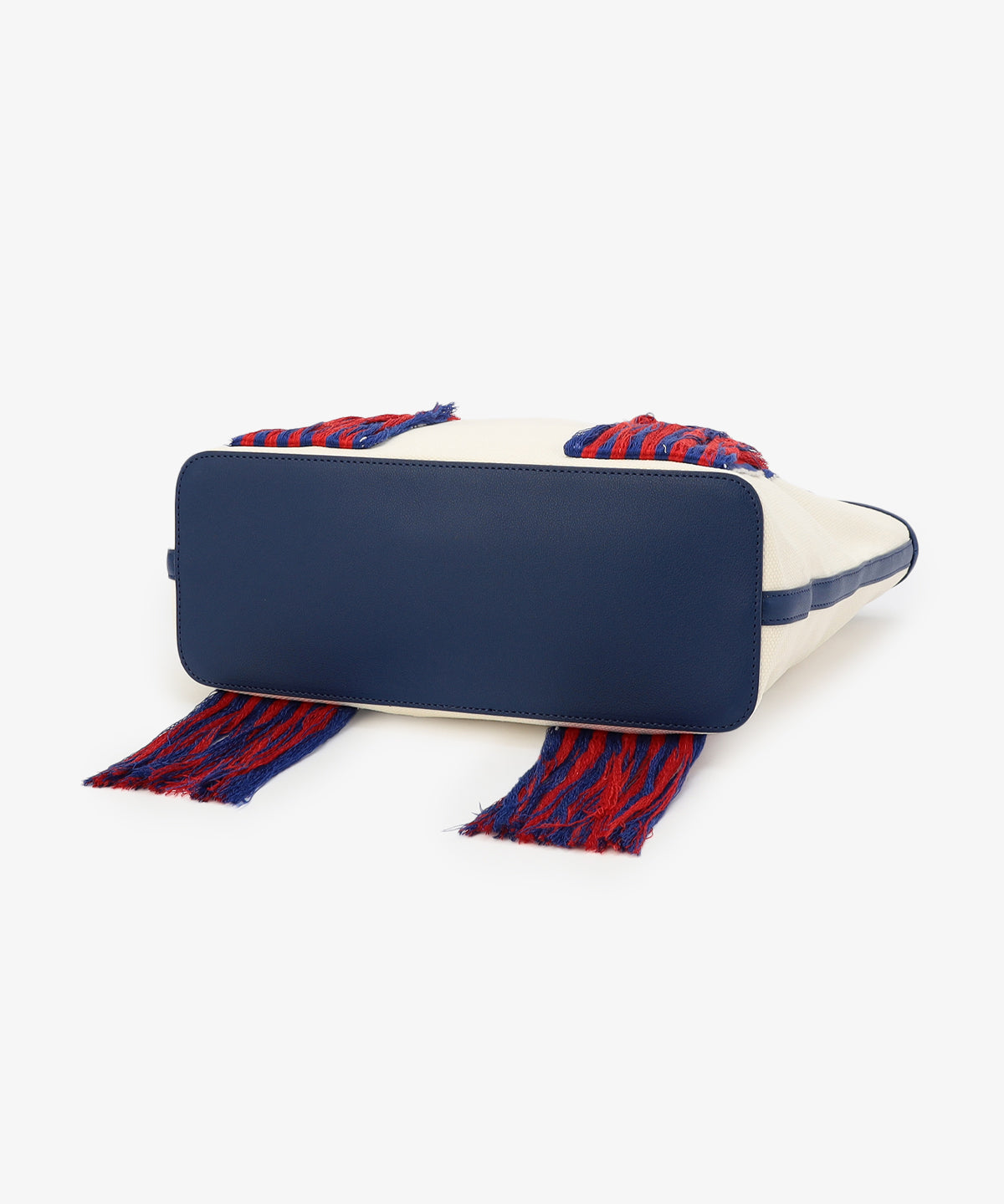 フリンジケンテキャンバストート（Mサイズ）BLUE×RED