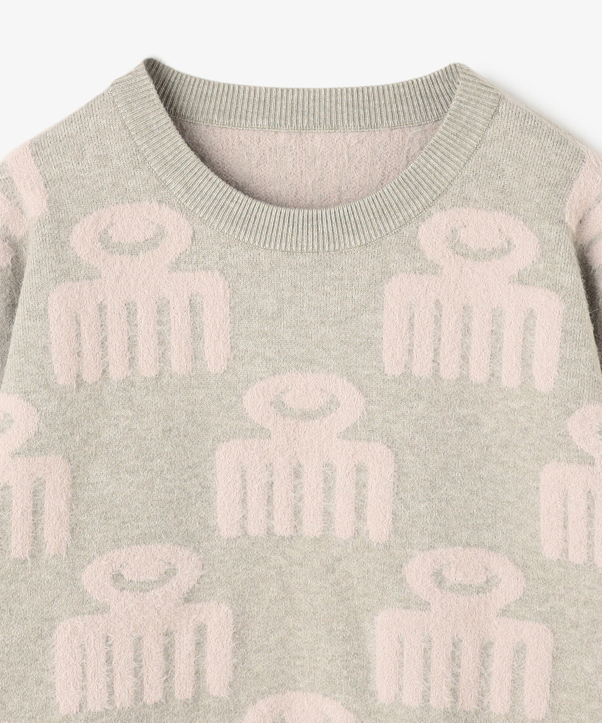 フェザーニット DUAFE GRAY