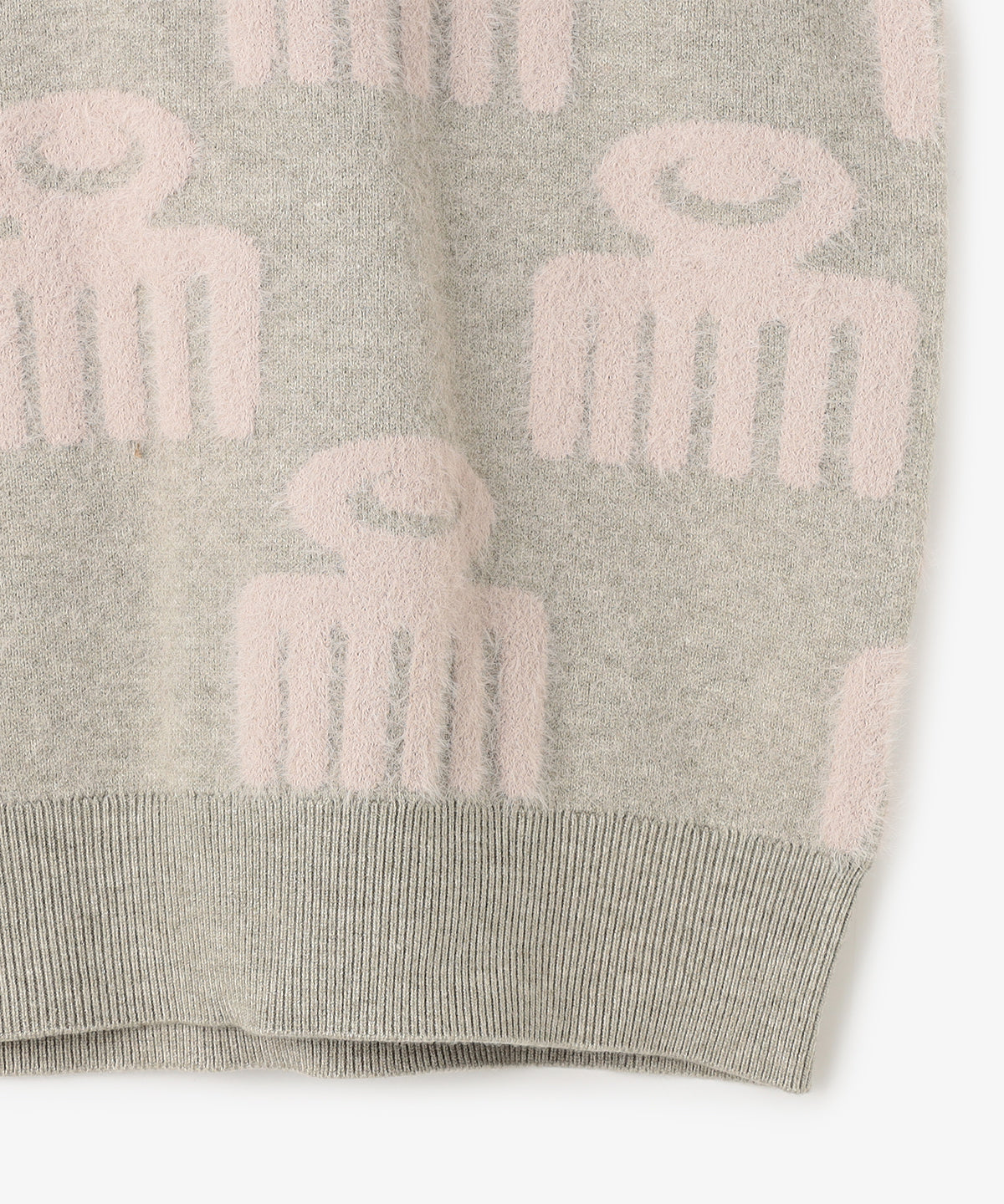 フェザーニット DUAFE GRAY