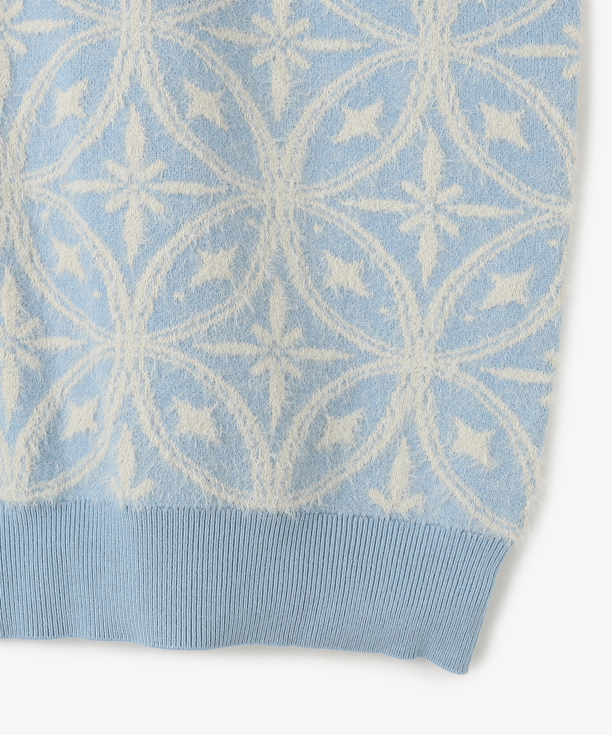 フェザーニット SUNBURST BLUE