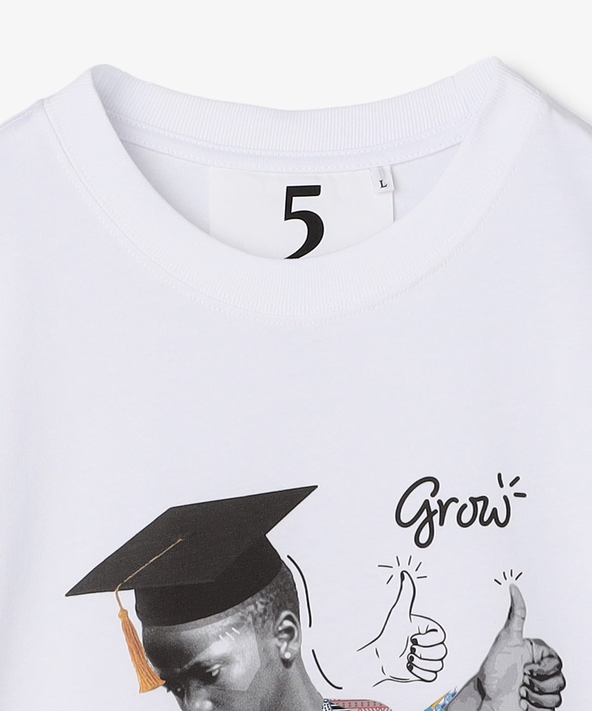 Lunch T-shirts GRADUATION & FUTURE WHITE