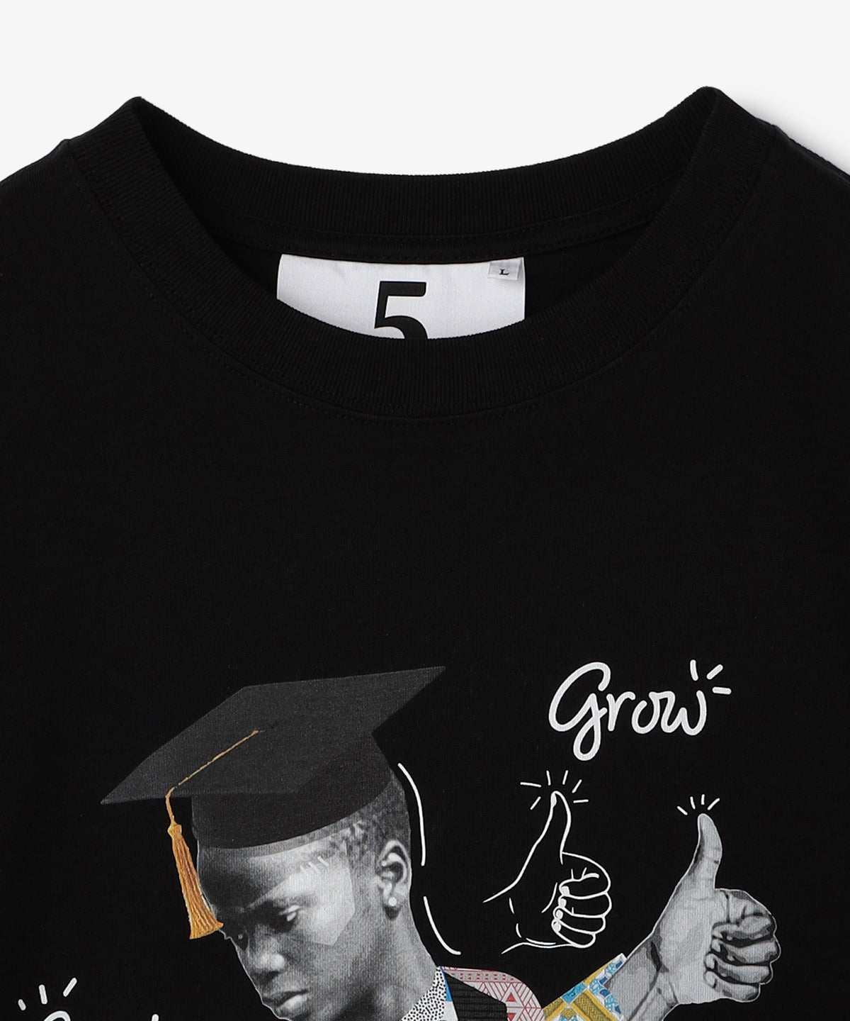 Lunch T-shirts GRADUATION & FUTURE BLACK