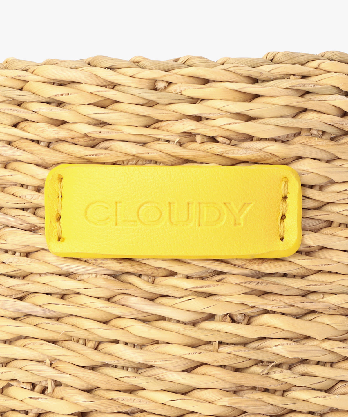 2way Hundle Tube Basket YELLOW/NATURAL