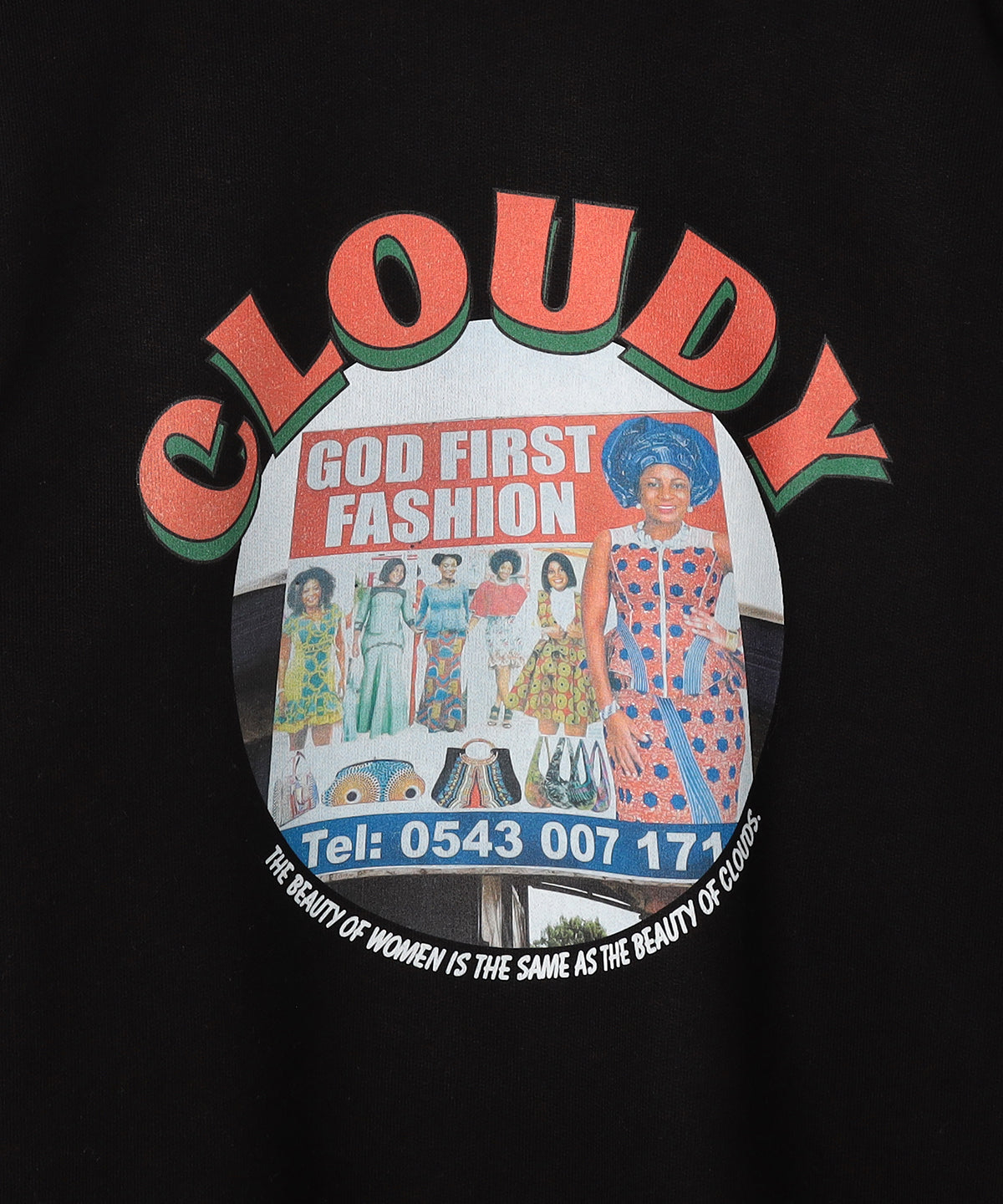 【予約：11月下旬発送予定】スウェットシャツ SIGNBOARD BLACK