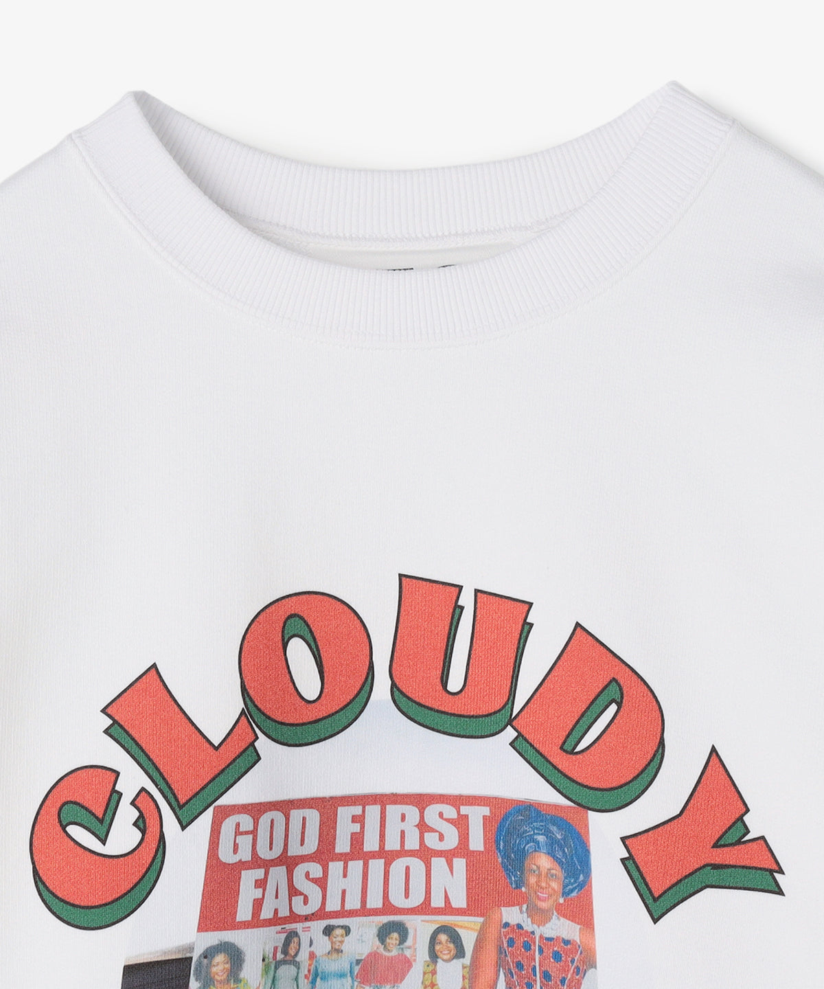 スウェットシャツ SIGNBOARD WHITE