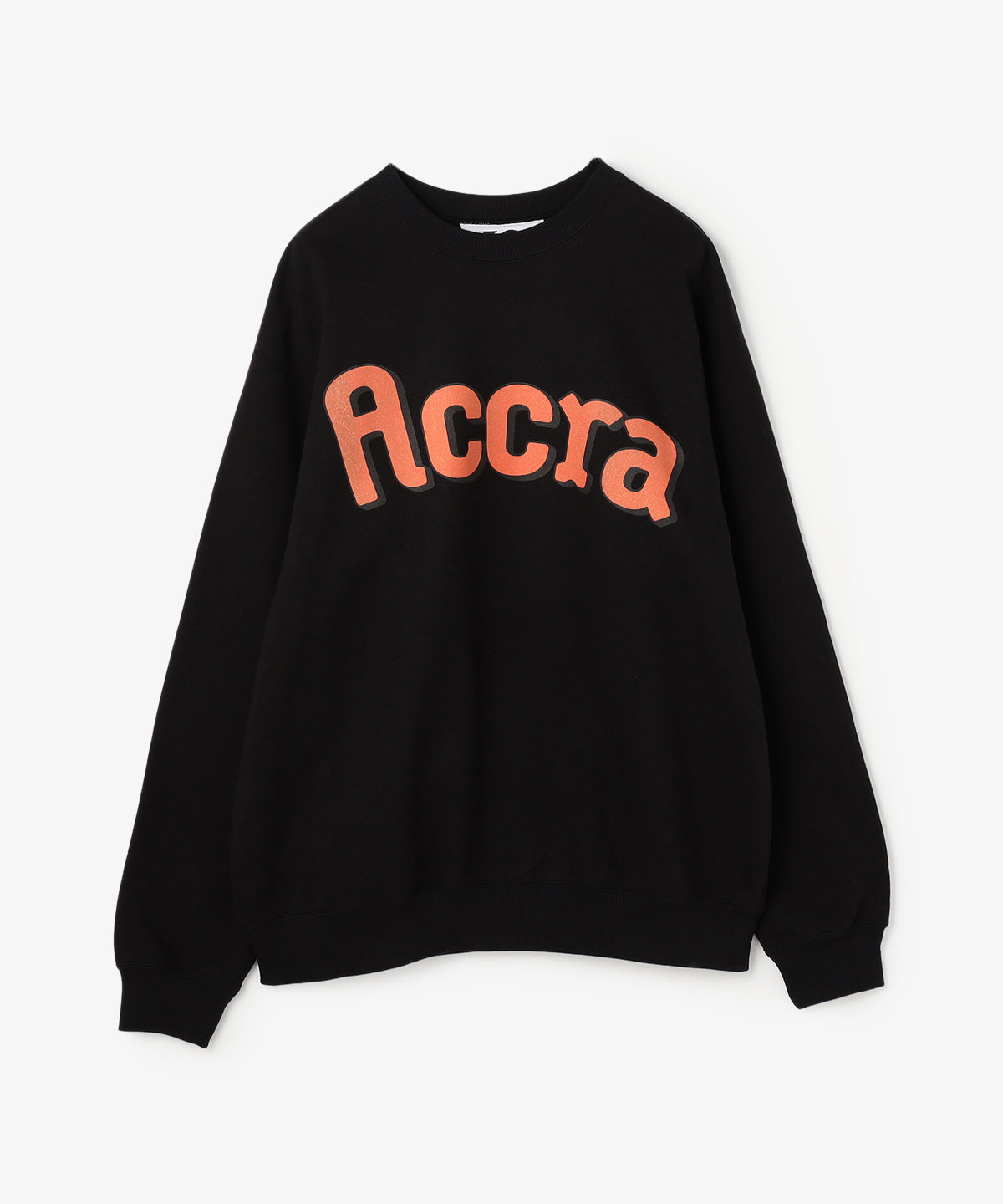 【予約：11月下旬発送予定】スウェットシャツ Accra BLACK