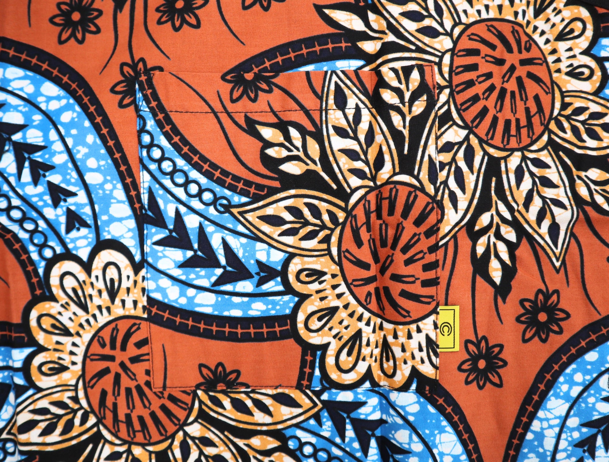 Kitenge エプロン 063