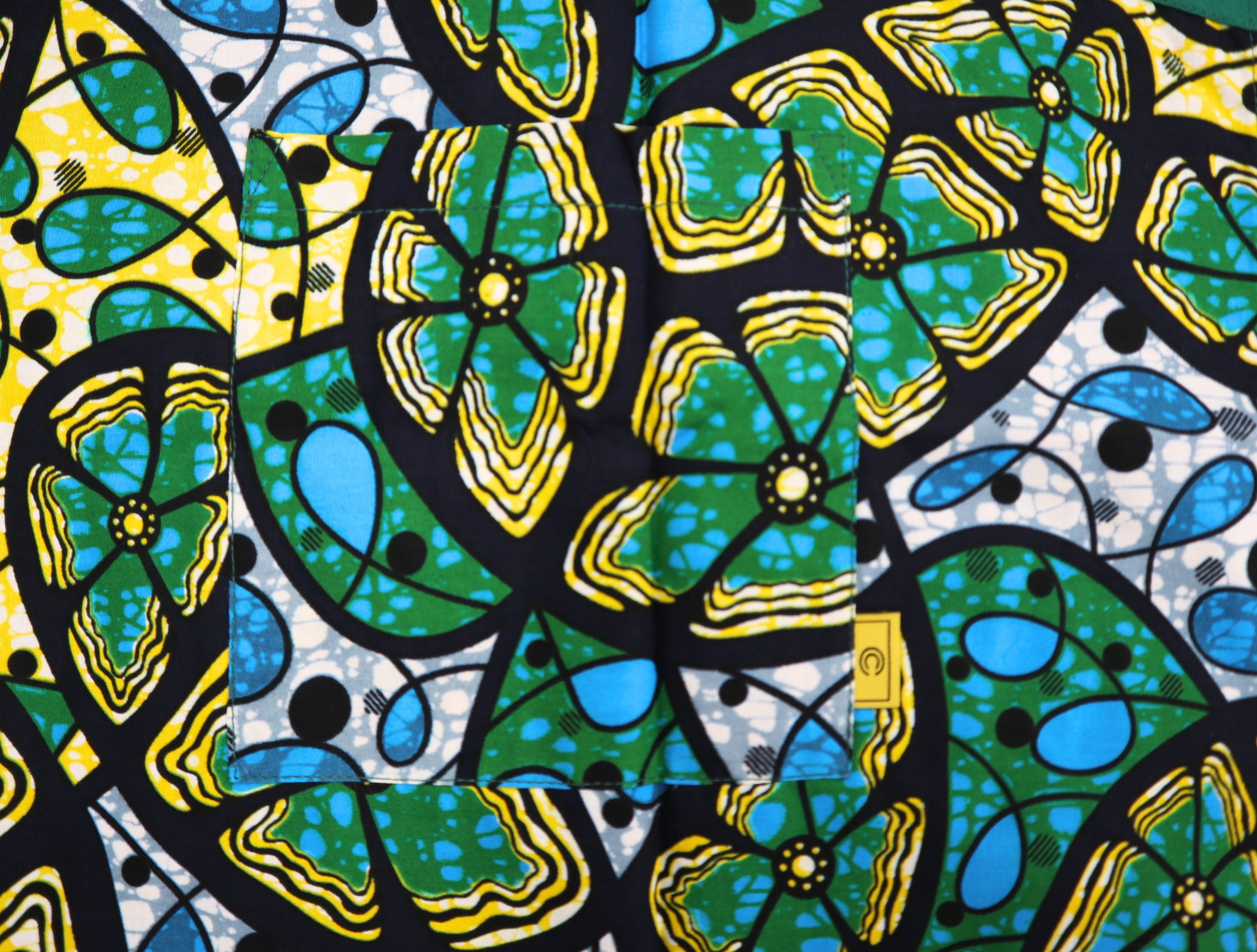Kitenge エプロン 067