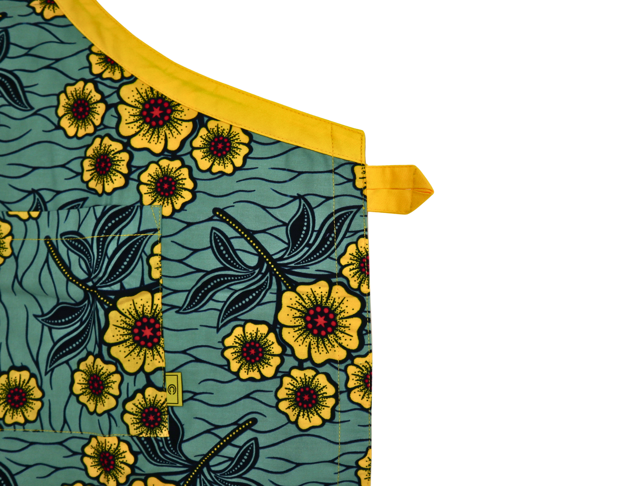 Kitenge エプロン 064