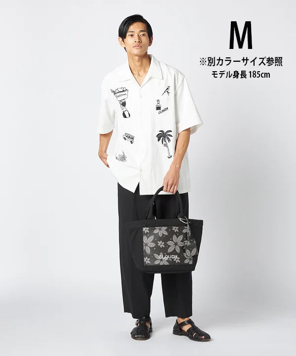 【巾着プレゼント対象品】キャンバストートバッグ LIFE'S UPS AND DOWNS（S / M / Lサイズ）