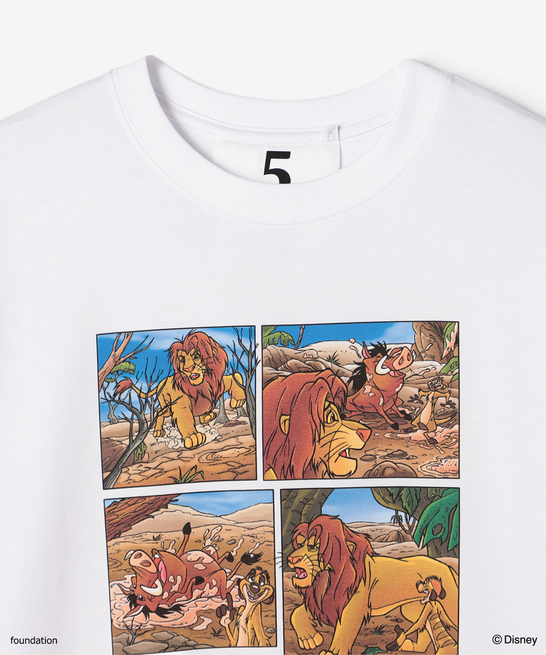 Lunch T-shirt Comic "Hakuna Matata" WHITE