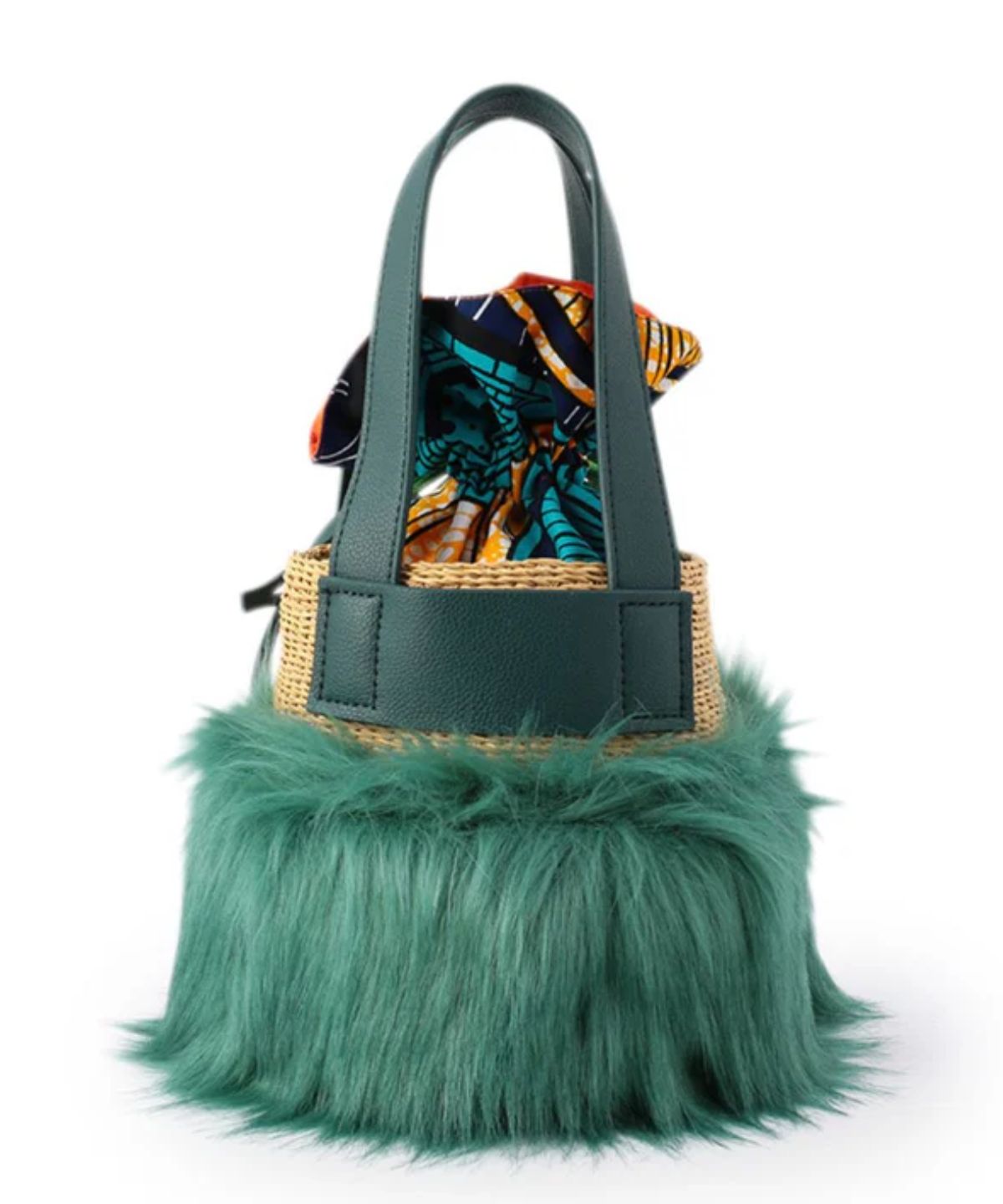 Eco Fur Basket E.GREEN