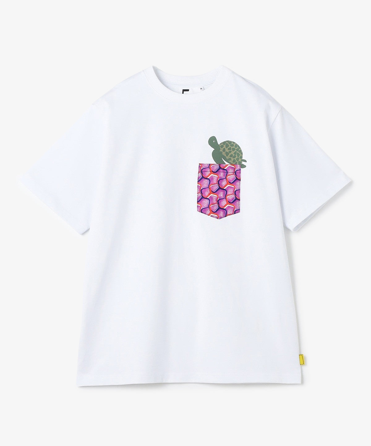 CDL TOKYO ポケットTシャツ Mサイズ ホワイト ＆ビッグプリント オーバーサイズTシャツ＜ホワイト＞(S