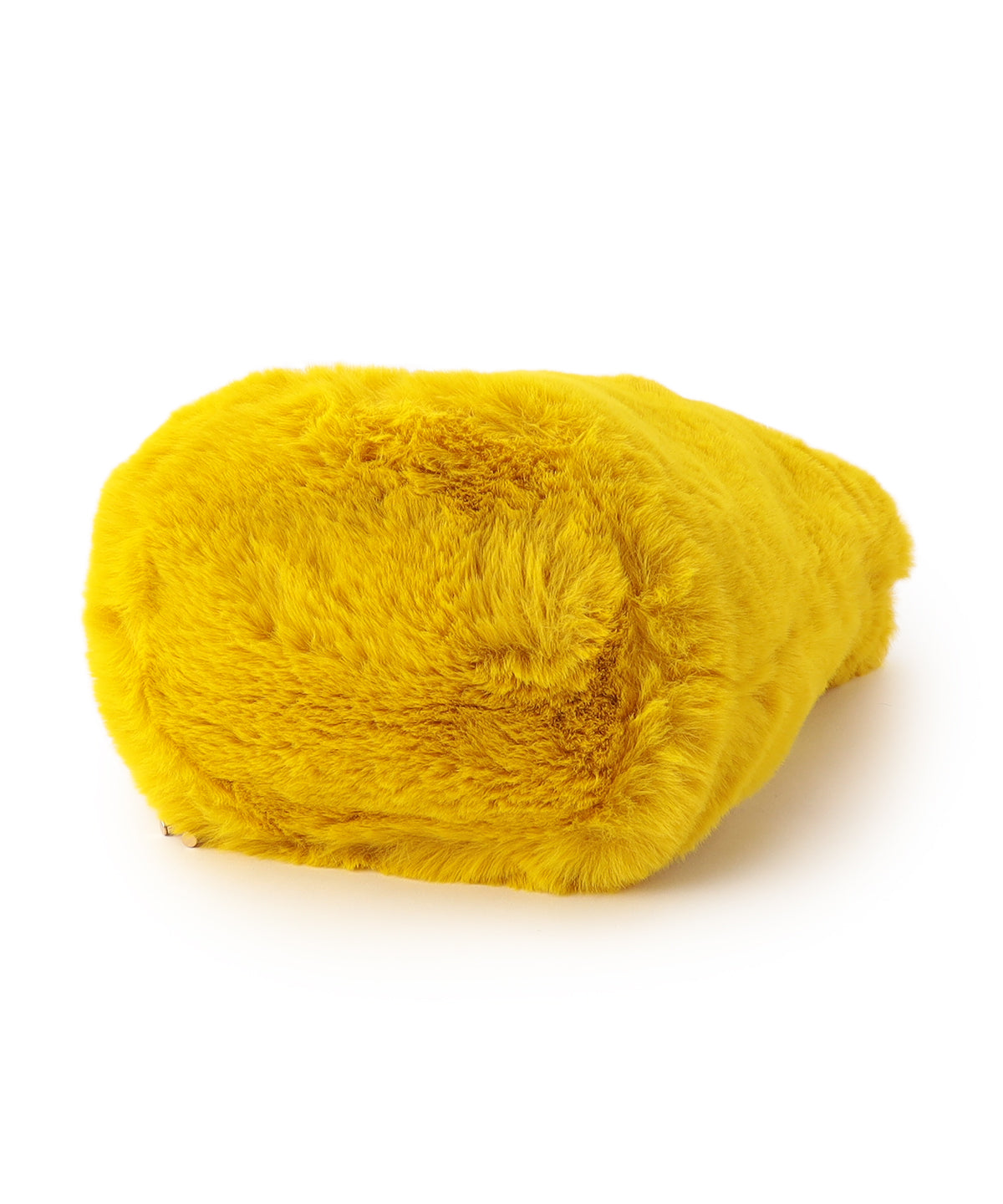 【予約：11月中旬〜下旬発送予定】Eco Fur Drawstring Shoulder Bag YELLOW