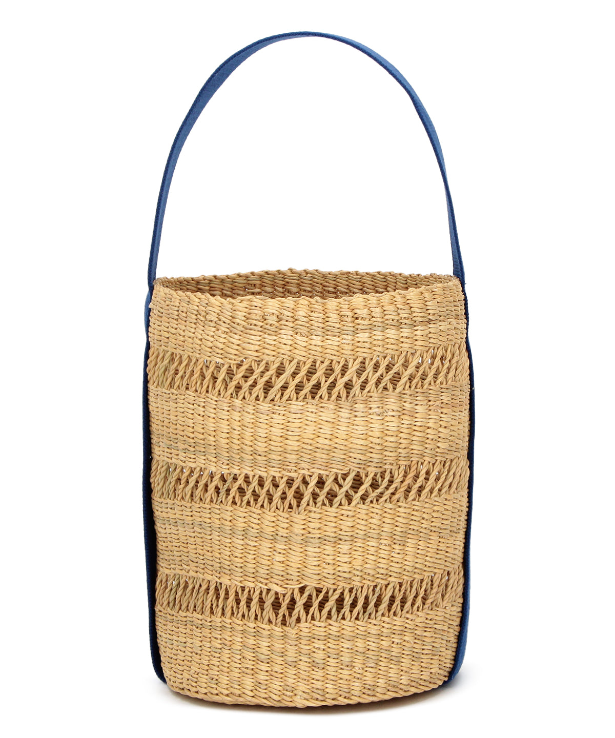 Mesh Tube Basket NAVY