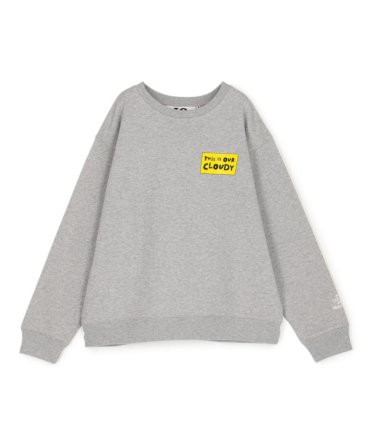 Sweat Shirts THIS IS OUR CLOUDY GRAY