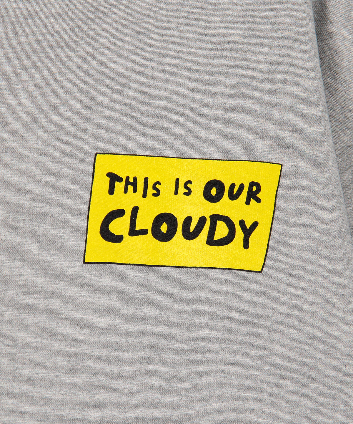 Sweat Shirts THIS IS OUR CLOUDY GRAY