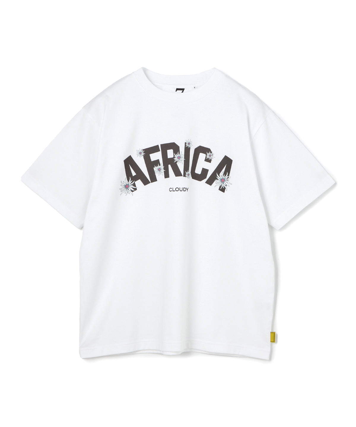 Lunch T-shirt AFRICA WHITE