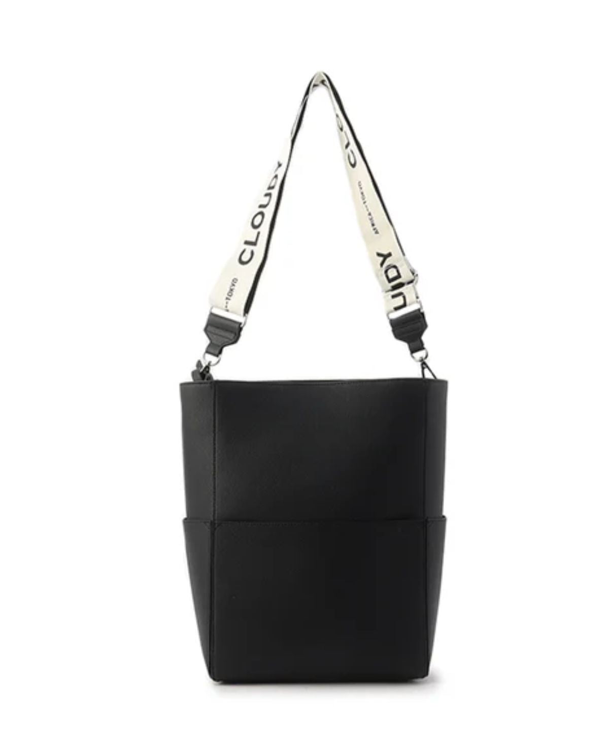 Logo Shoulder bag(Medium) BLACK