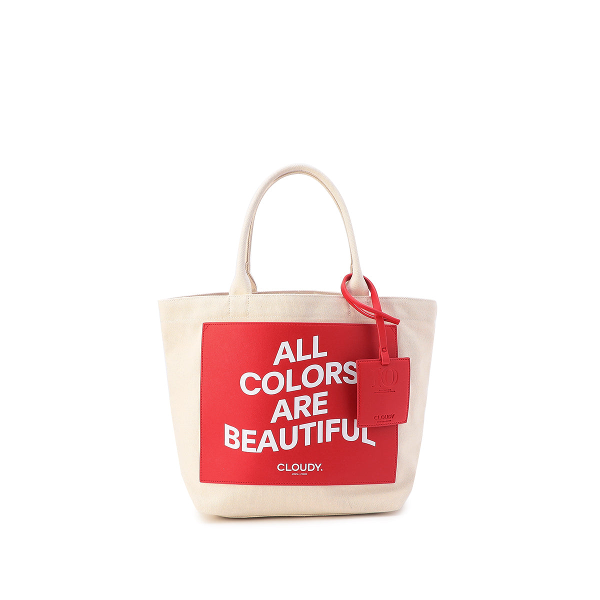 Recycled Canvas Tote (Medium) RED