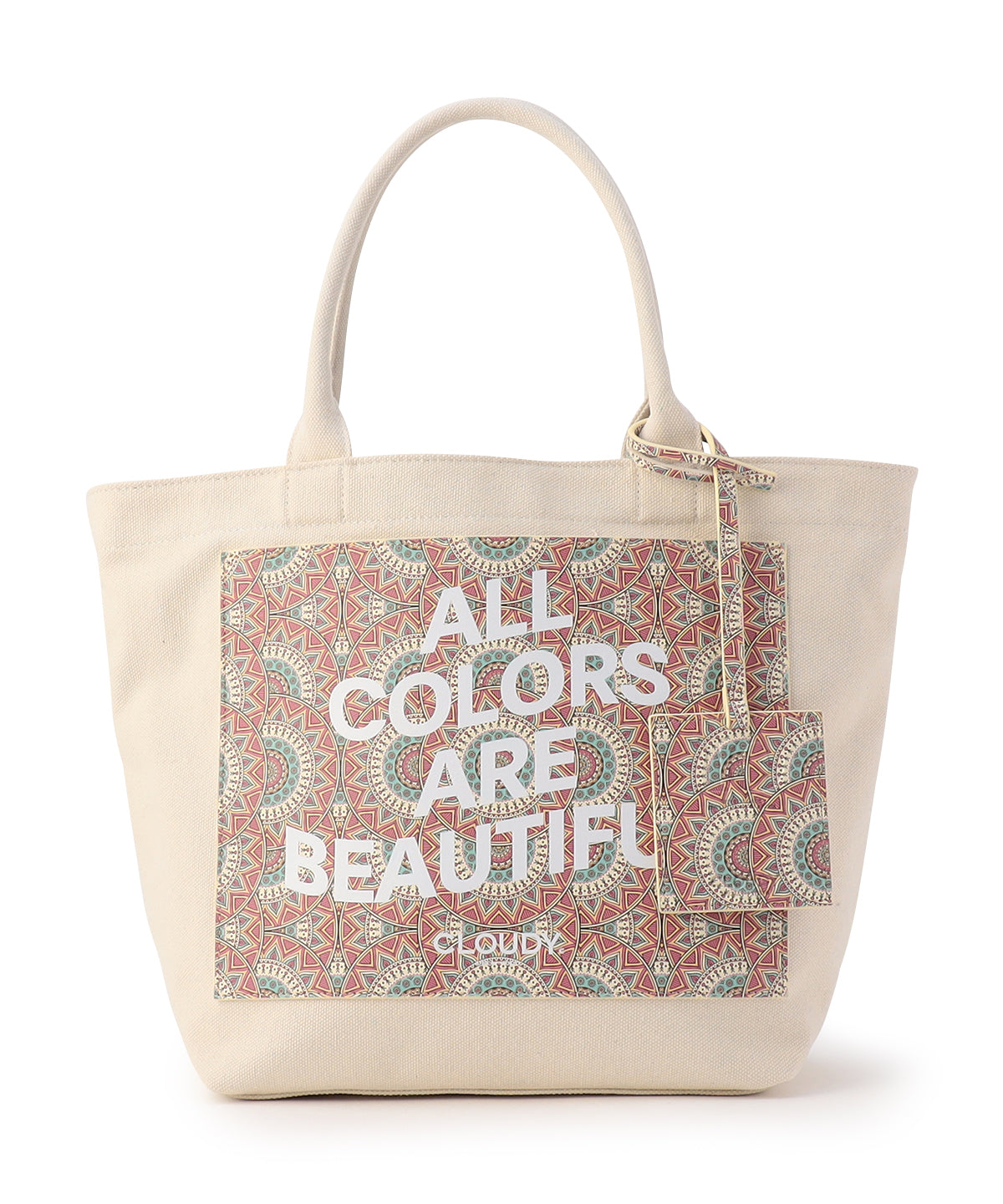 Canvas Tote (Medium) POPPING FLOWER