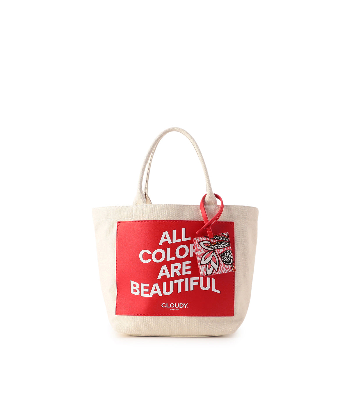 Recycled Canvas Tote (Medium) RED